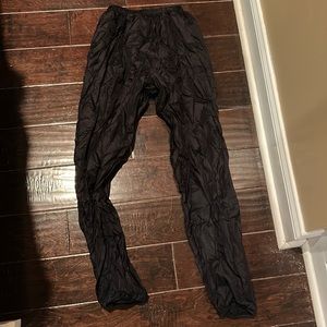 Warm up trash bag pants for ballet #ballet #dance